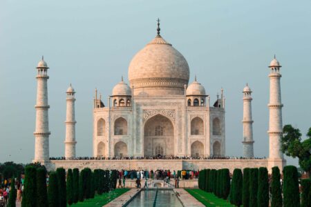 Le Taj Mahal dans Pékin Express