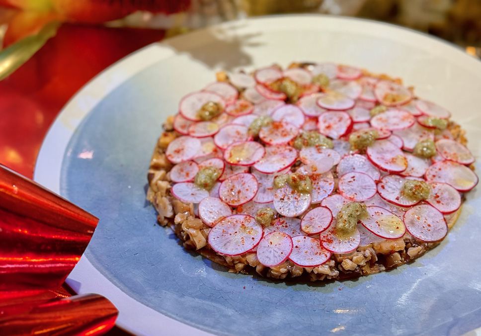 Tous en cuisine du 01/01 : Galette croustillante aux champignons et légumes