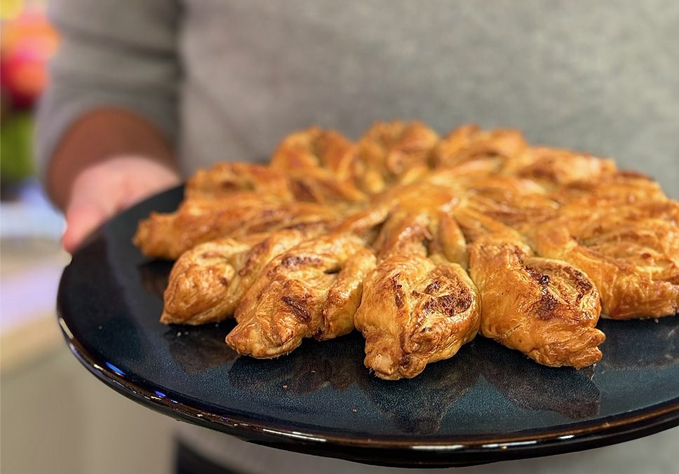 Tous en cuisine du 03/01 : Galette des rois soleil à la noisette