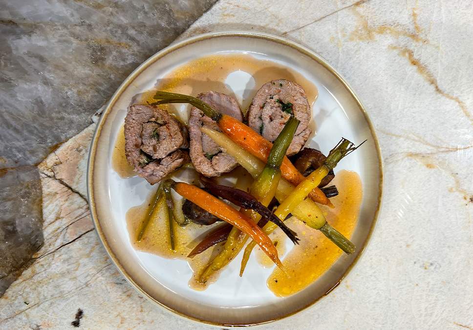 Tous en cuisine du 25/12 : Mignon de cochon façon Porchetta de Noël