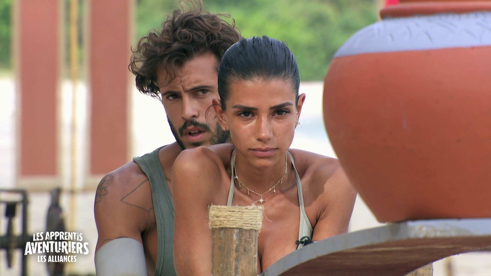 Louana en difficulté dans les Apprentis Aventuriers