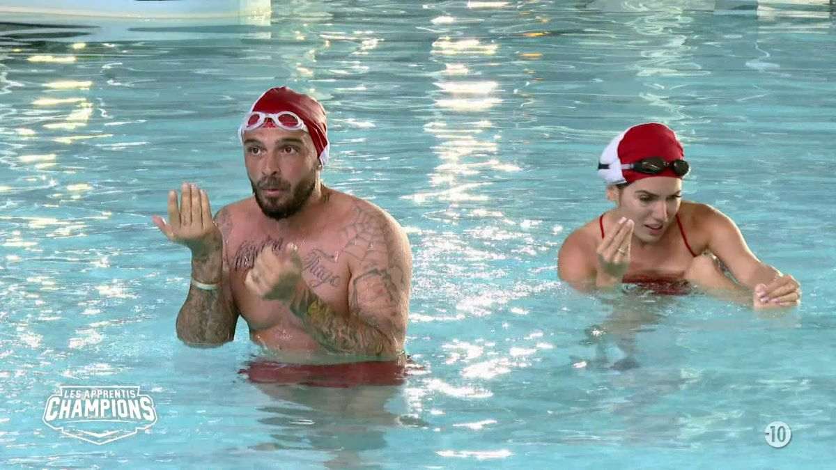 Julien et Manon ne s'entendent pas lors de l'entraînement Les Apprentis Champions épisode 9 juillet