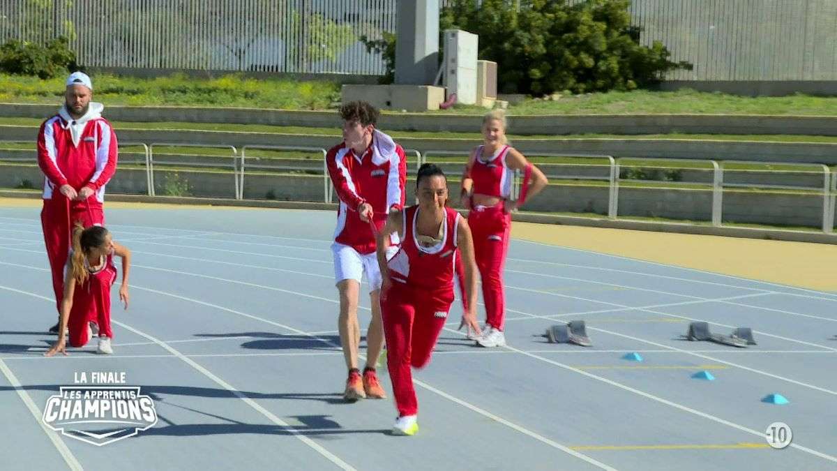 Les Apprentis Champions épisode 23 juillet Soraya impression le coach Pierre-Ambroise Bosse sur le 100m