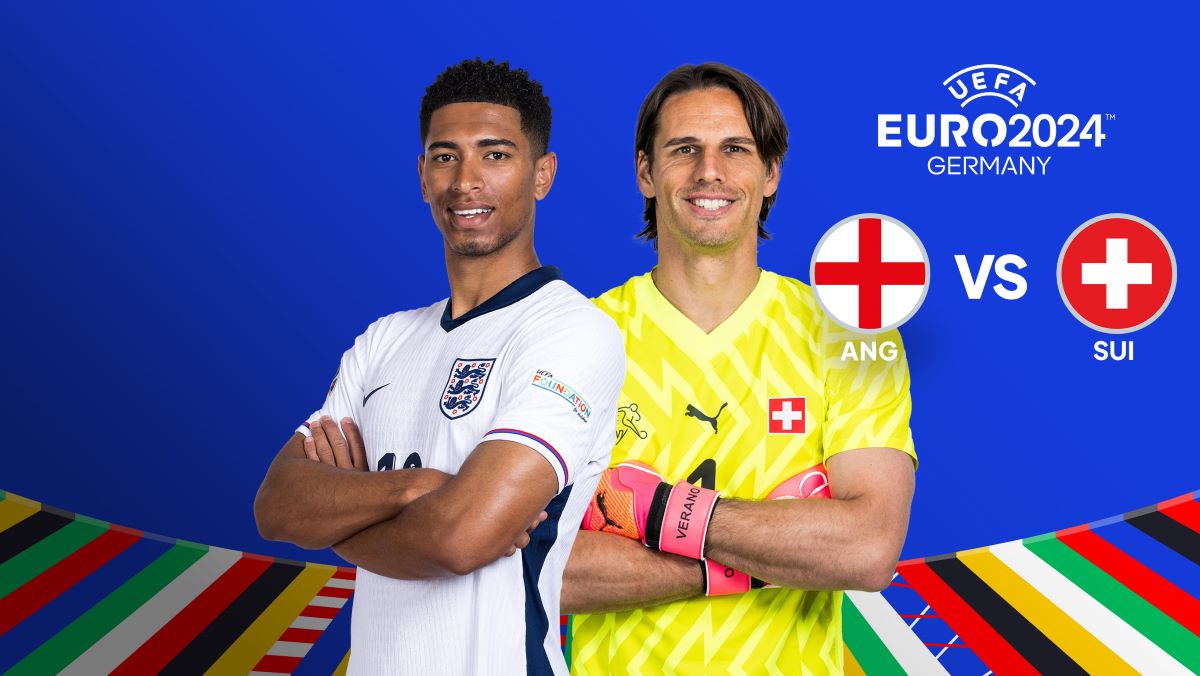 Angleterre vs suisse 1/4 finale euro 2024