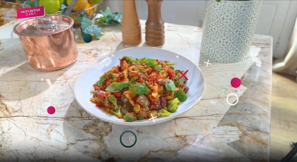 Tous en cuisine avec Cyril Lignac : recette de caponata