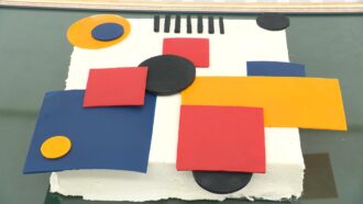 La recette d’Entremets Mondrian d’Elsa pour l’épreuve créative du Meilleur Pâtissier (épisode 1)