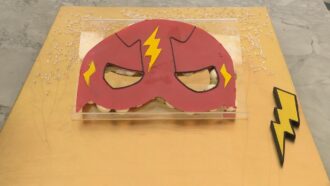 La recette de gâteau “Turbo Mask” de Mathieu pour l’épreuve créative du Meilleur Pâtissier (émission 3)