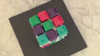La recette de gâteau en forme de Rubik’s Cube de Ronan pour l’épreuve créative du Meilleur Pâtissier (épisode 2)