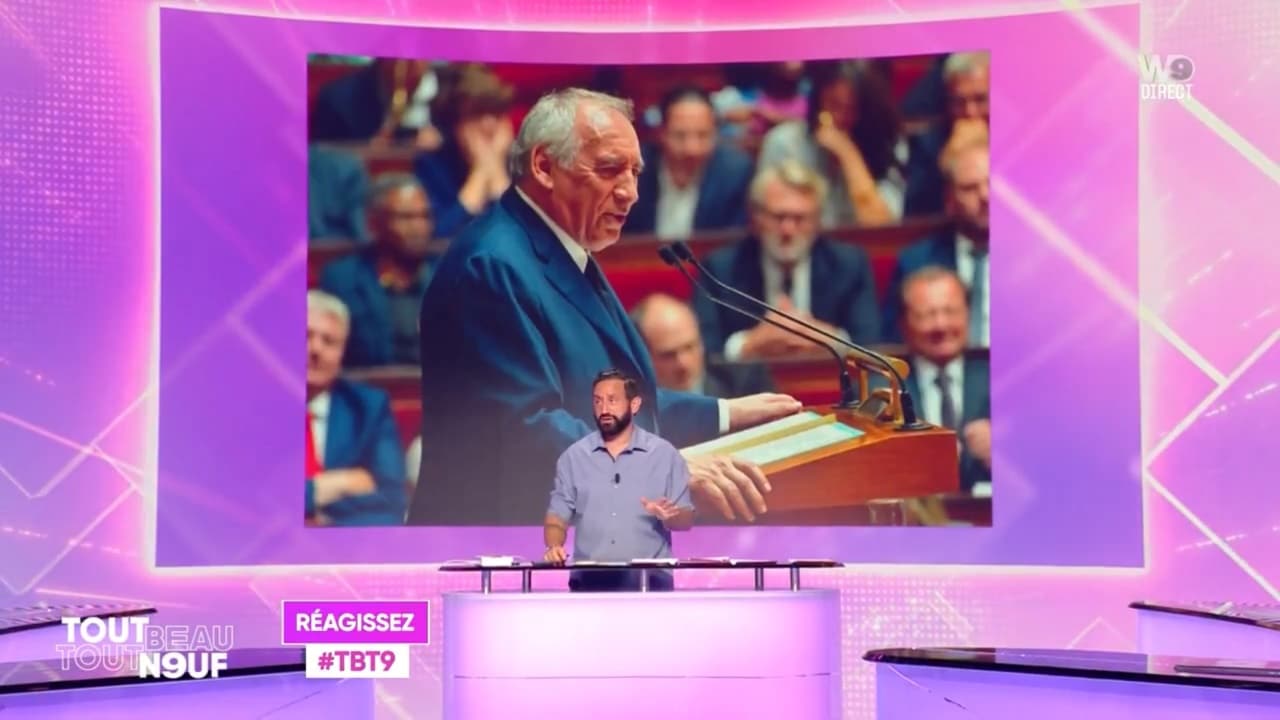 Cyril Hanouna annonce le successeur de François Bayrou sur TBT9
