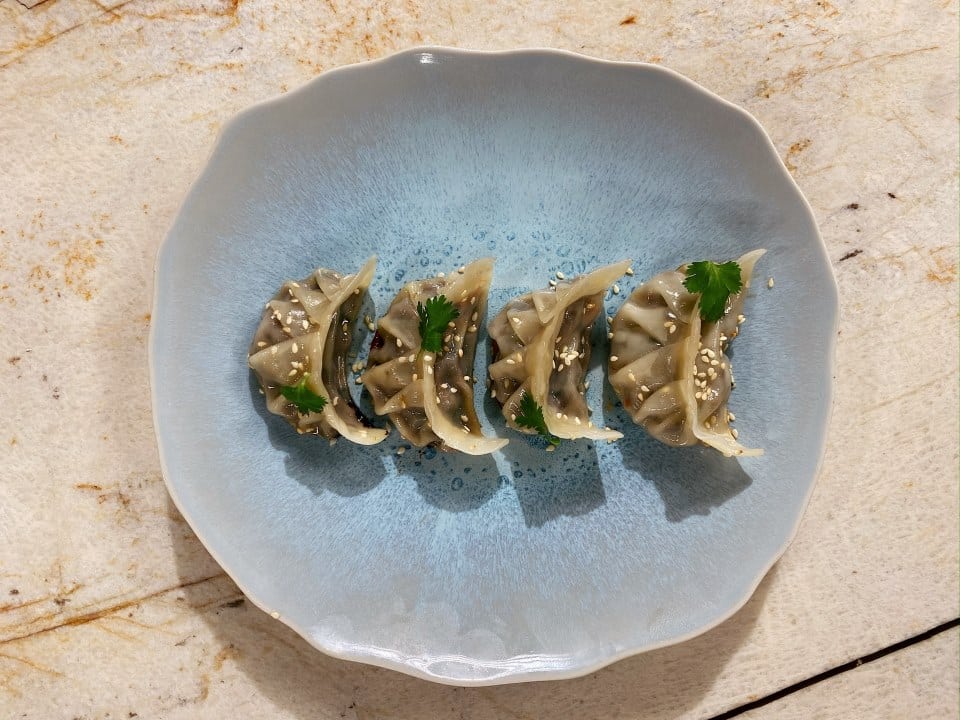 GYOZAS DE BOEUF AUX HERBES