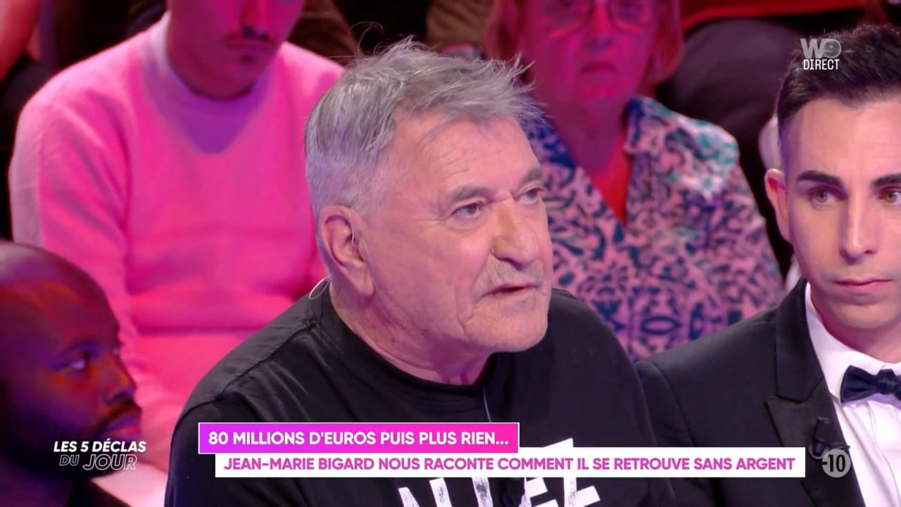 Jean-Marie Bigard raconte comment il a perdu 80 millions d'euros dans TBT9 du 16 septembre