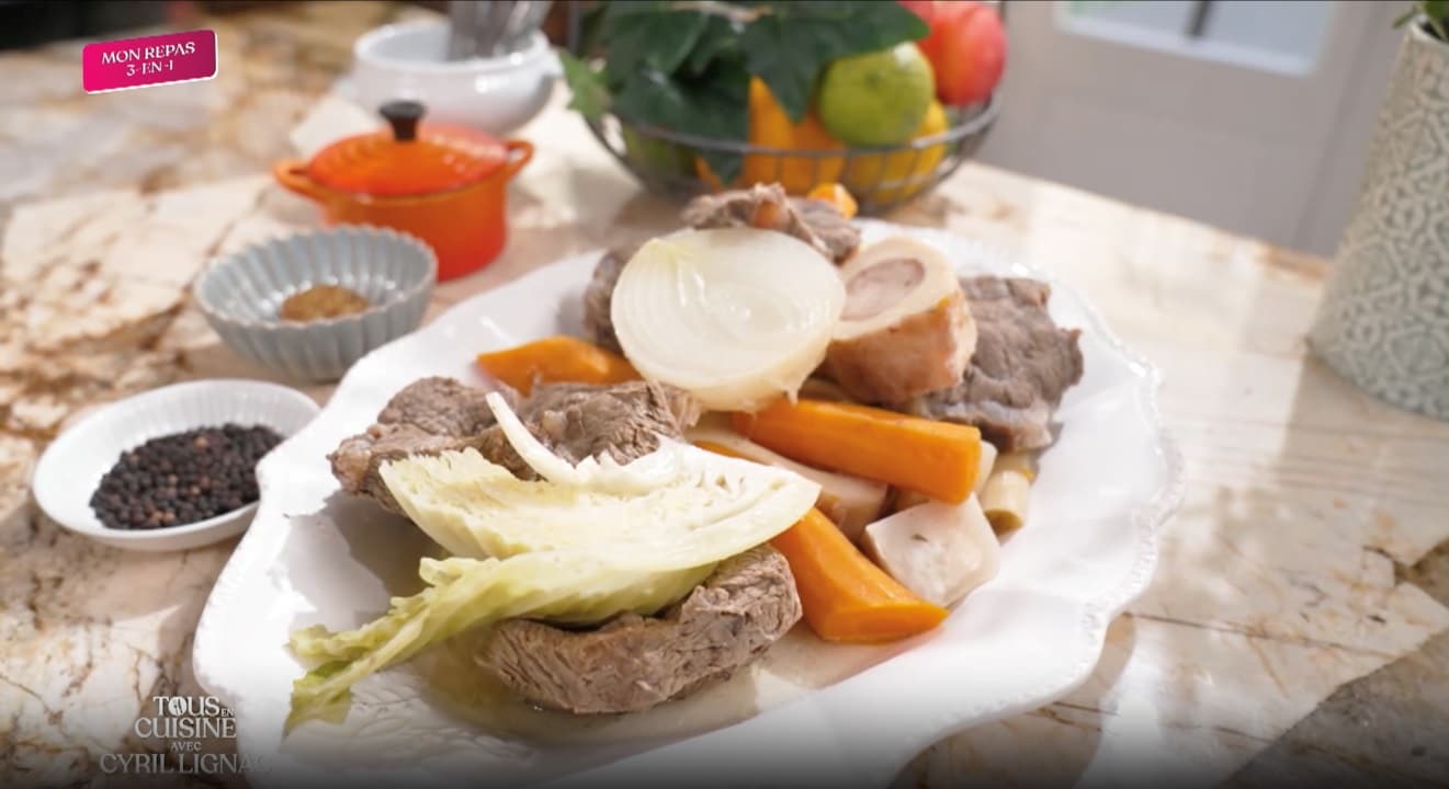 Recette Pot-au-feu de Cyril Lignac