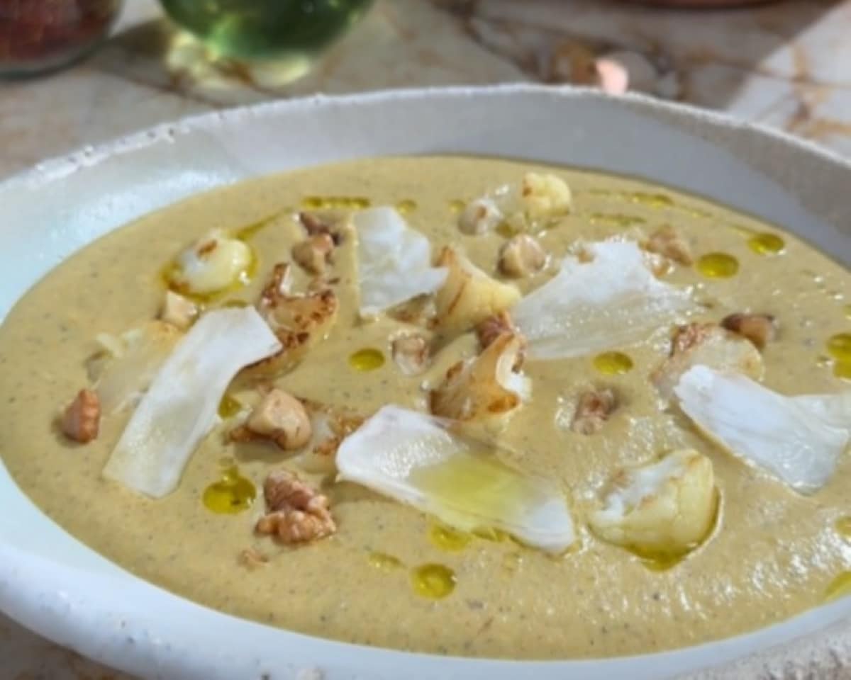 Velouté de légume de Cyril Lignac