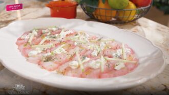 Gravlax de lieu, betterave et crème de citron : la recette de Cyril Lignac dans Tous en cuisine du 20 septembre