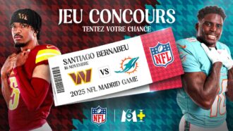 M6+ organise un grand jeu concours en partenariat avec la NFL