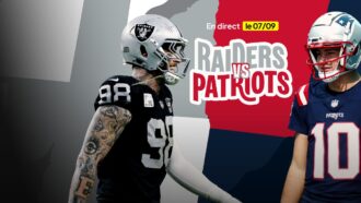 NFL : Las Vegas Raiders vs New England Patriots diffusé en direct sur M6+ le 7 septembre