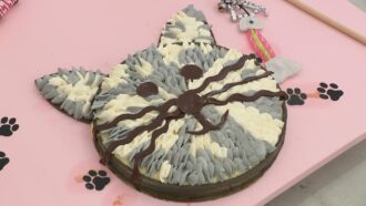 La recette craquante de tarte vanille et praliné façon chat de Seb pour l’épreuve créative du Meilleur Pâtissier 2025