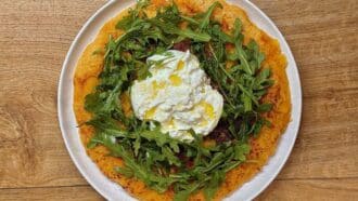 Recette de Cyril Lignac pour sublimer une courge spaghetti en galettes croustillantes dans Tous en cuisine du 11 octobre