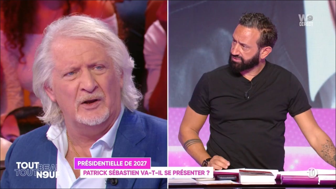 Patrick Sébastien présidentielle 2027 confidences à Cyril Hanouna sur TBT9