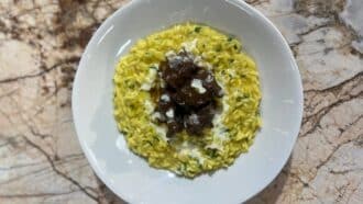 Risotto façon bourguignon par Cyril Lignac dans Tous en cuisine ce 18 octobre