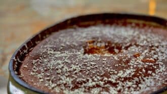 Soufflé au chocolat facile et rapide de Cyril Lignac dans Tous en cuisine du 18 octobre