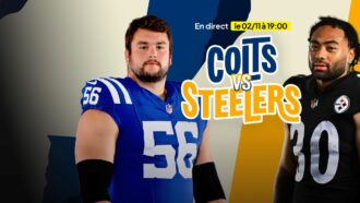 Indiana Colts vs Pittsburgh Steelers : preview du match de NFL diffusé en direct sur M6+ le 2 novembre