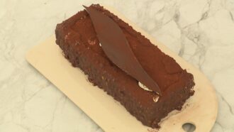 Forêt noire revisitée d’Adrien Menez pour l’épreuve classique du Meilleur Pâtissier du 30 octobre