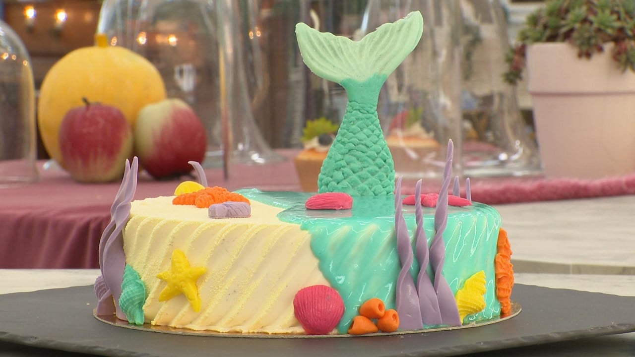 Gateau petite sirène