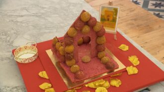 Recette de gâteau “Porte de l’Alhambra” de Pascale pour l’épreuve créative du Meilleur Pâtissier 2025 (émission 9)