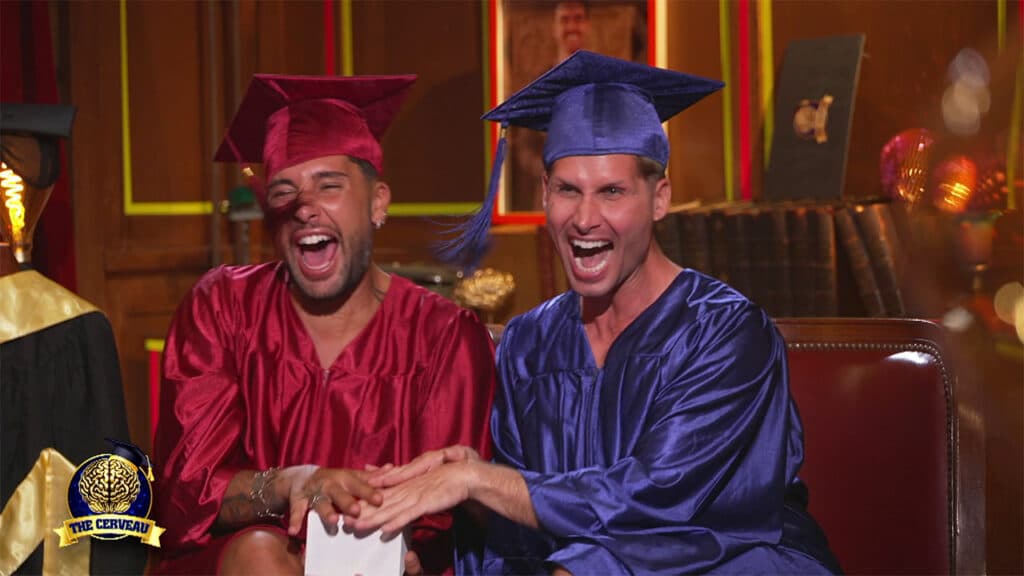 Eddy et Benoît sont les yeux et les oreilles de la Doyenne dans The Cerveau 2025