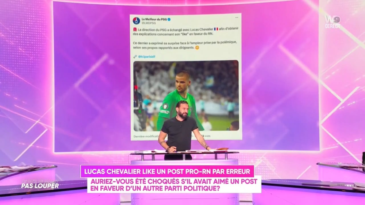Lucas Chevalier accusé de racisme TBT9 réagit
