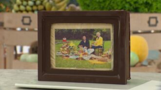 Le superbe cadre trompe-l’œil de Seb pour l’épreuve créative du Meilleur Pâtissier du 27 novembre (recette complète)