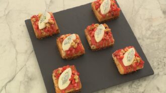 Crumble revisité de Mathieu pour l’épreuve classique du Meilleur Pâtissier du 13 novembre (recette complète)