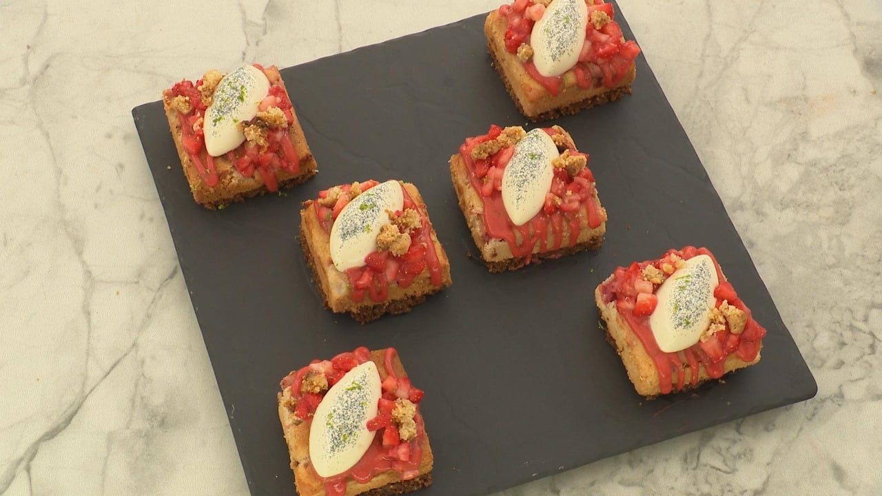 Crumble revisité mathieu provis