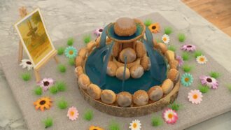 “L’Aixoise” : recette de gâteau fontaine de Margot pour l’épreuve créative du Meilleur Pâtissier (6 novembre 2025)