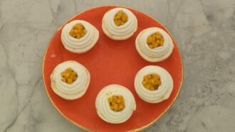 Pavlova exotique de Mathieu pour l’épreuve classique du Meilleur Pâtissier du 20 novembre (recette complète)