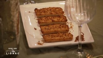 Les financiers au pralin de Michou dans Rendez-vous chez Cyril Lignac (émission du 20 novembre)