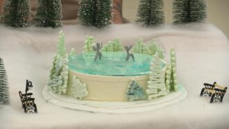 “La patinoire” : la recette du gâteau d’Adrien Menez pour l’épreuve créative du Meilleur Pâtissier (M6)