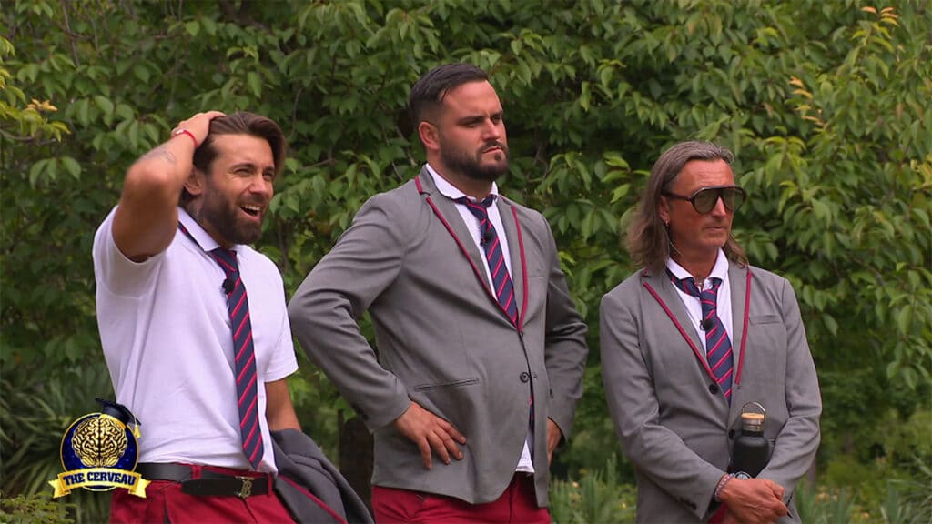 Enzo, Nikola et Fabrice sont les trois candidats immunisés dans The Cerveau du 3 décembre