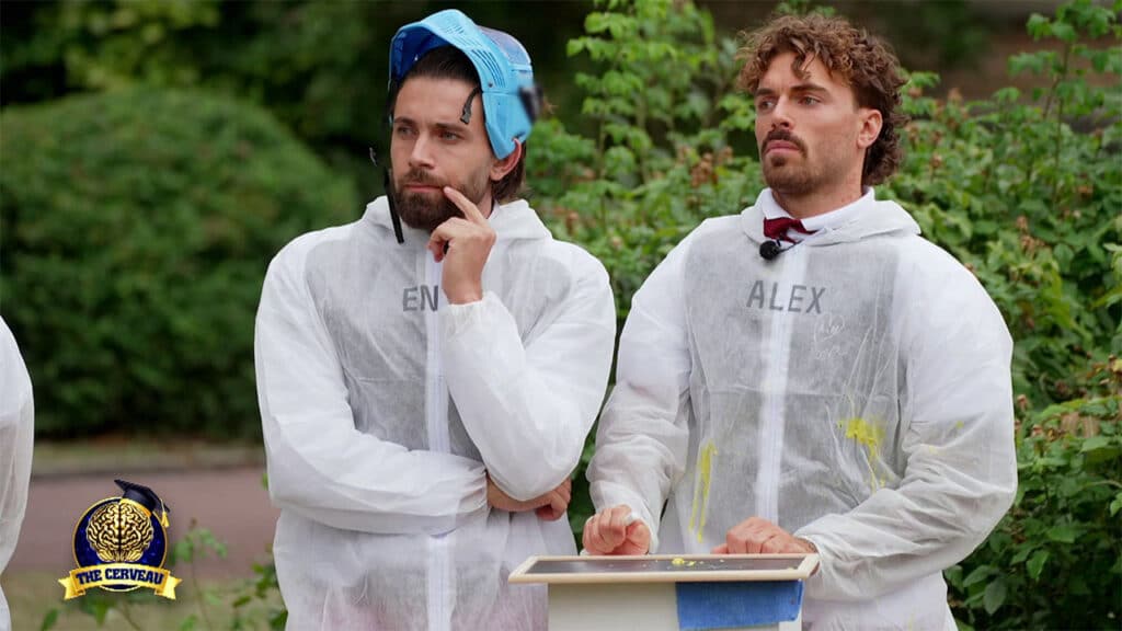Enzo et Alexandre en danger dans The Cerveau du 15 décembre