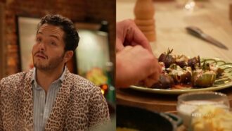 La recette de figues rôties au chèvre d’Alexandre Kominek dans “RDV chez Cyril Lignac” du 11 décembre (M6)