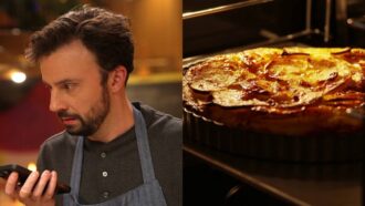 La recette de tarte aux pommes de Tom Villa dans “RDV chez Cyril Lignac” du 4 décembre (M6)
