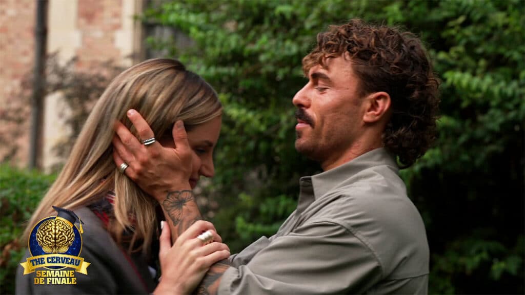 Alexandre soutient Nadège dans la finale de The Cerveau