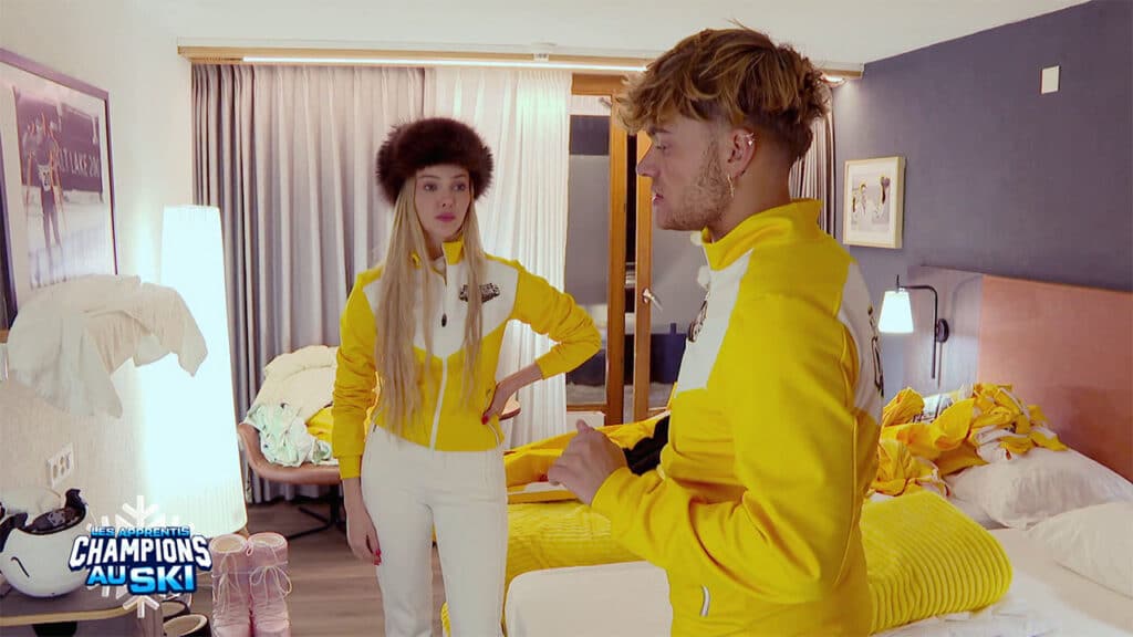 Elimination de Robin dans Les Apprentis Champions au ski du 30 janvier