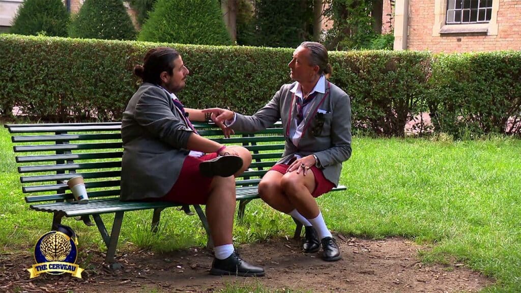 Fabrice pénalise Louison dans The Cerveau du 8 janvier