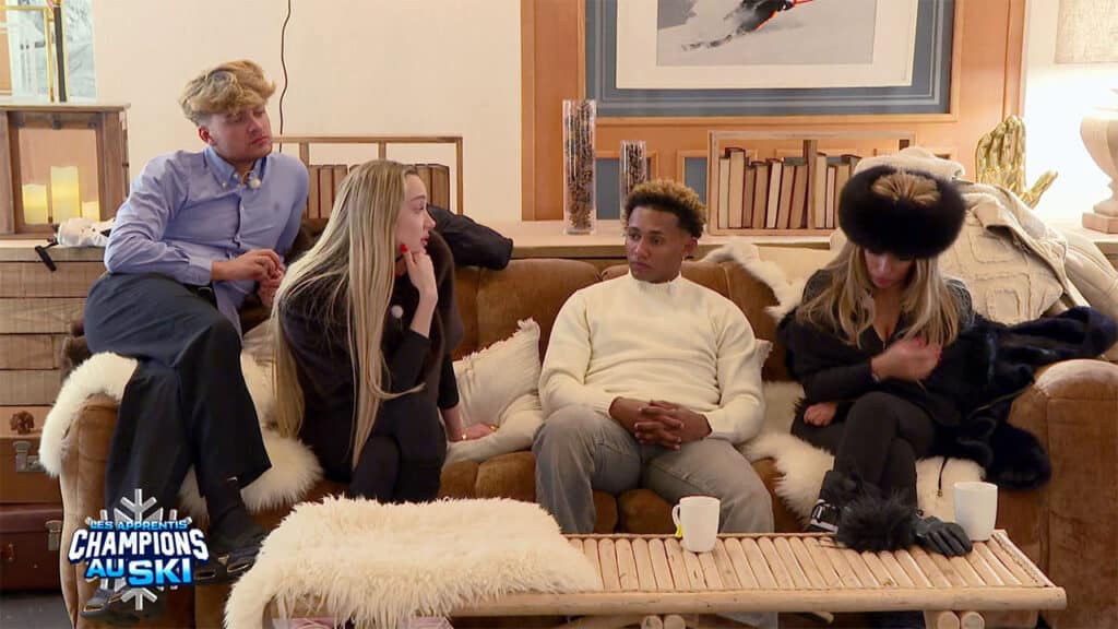 La rumeur sur Solène et Valentin fait le tour des Apprentis Champions au ski