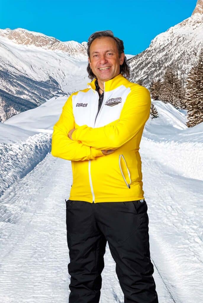 Philippe Candeloro Les Apprentis Champions au ski