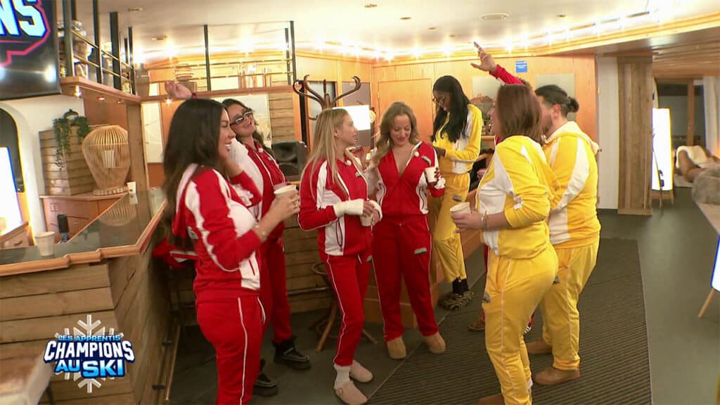 Les Appentis Champions célèbrent le nouveau couple Laura et Marco ce 17 février