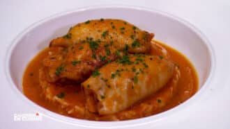 Cauchemar en cuisine : la recette du calamar farci à la sauce tomate de Philippe Etchebest