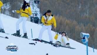 Les Apprentis Champions au ski : Solène entraîne la défaite de son équipe ce 19 février